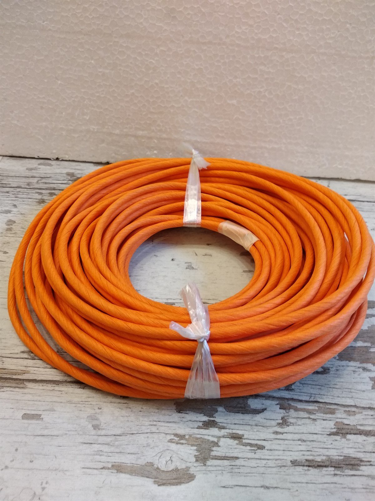 KRAFT RENKLİ İP - TURUNCU - 3 / 4 / 5 / 6 MM 