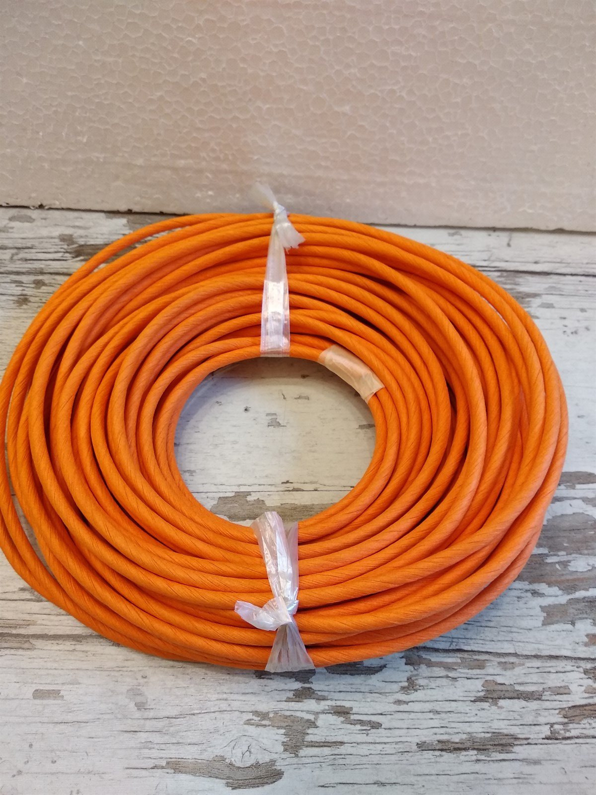 KRAFT RENKLİ İP - TURUNCU - 3 / 4 / 5 / 6 MM 