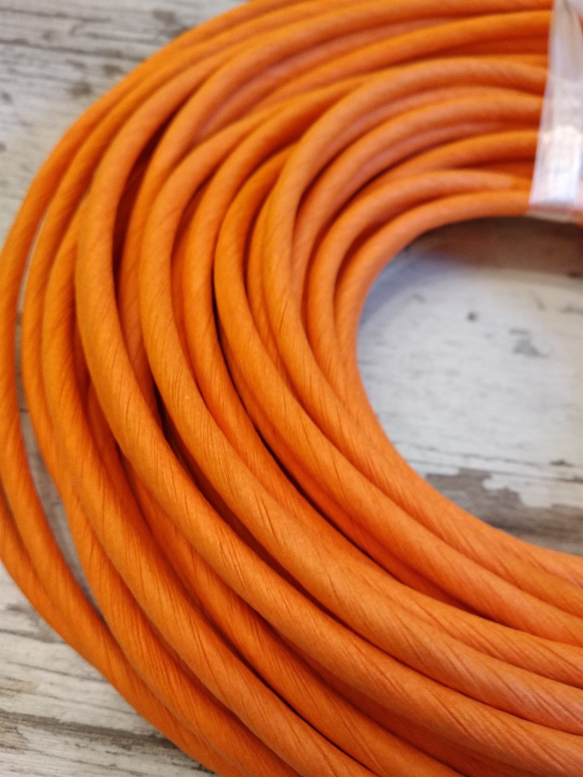 KRAFT RENKLİ İP - TURUNCU - 3 / 4 / 5 / 6 MM 