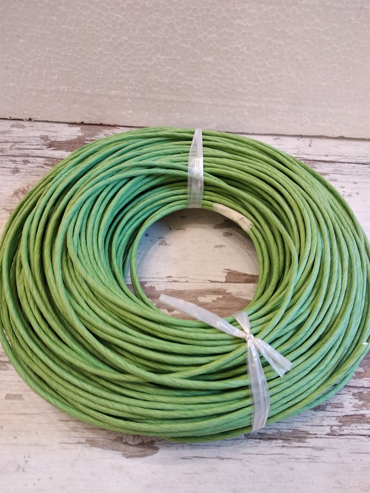 KRAFT RENKLİ İP - YEŞİL - 3 / 4 / 5 / 6 MM 