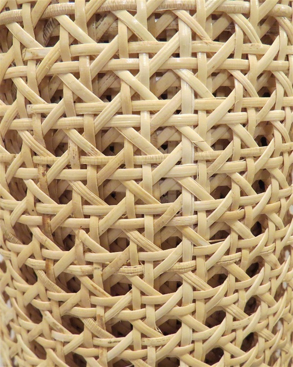 SÜPER KLASİK DELİKLİ DOĞAL ÖRGÜ BAMBU HASIR 45 CM