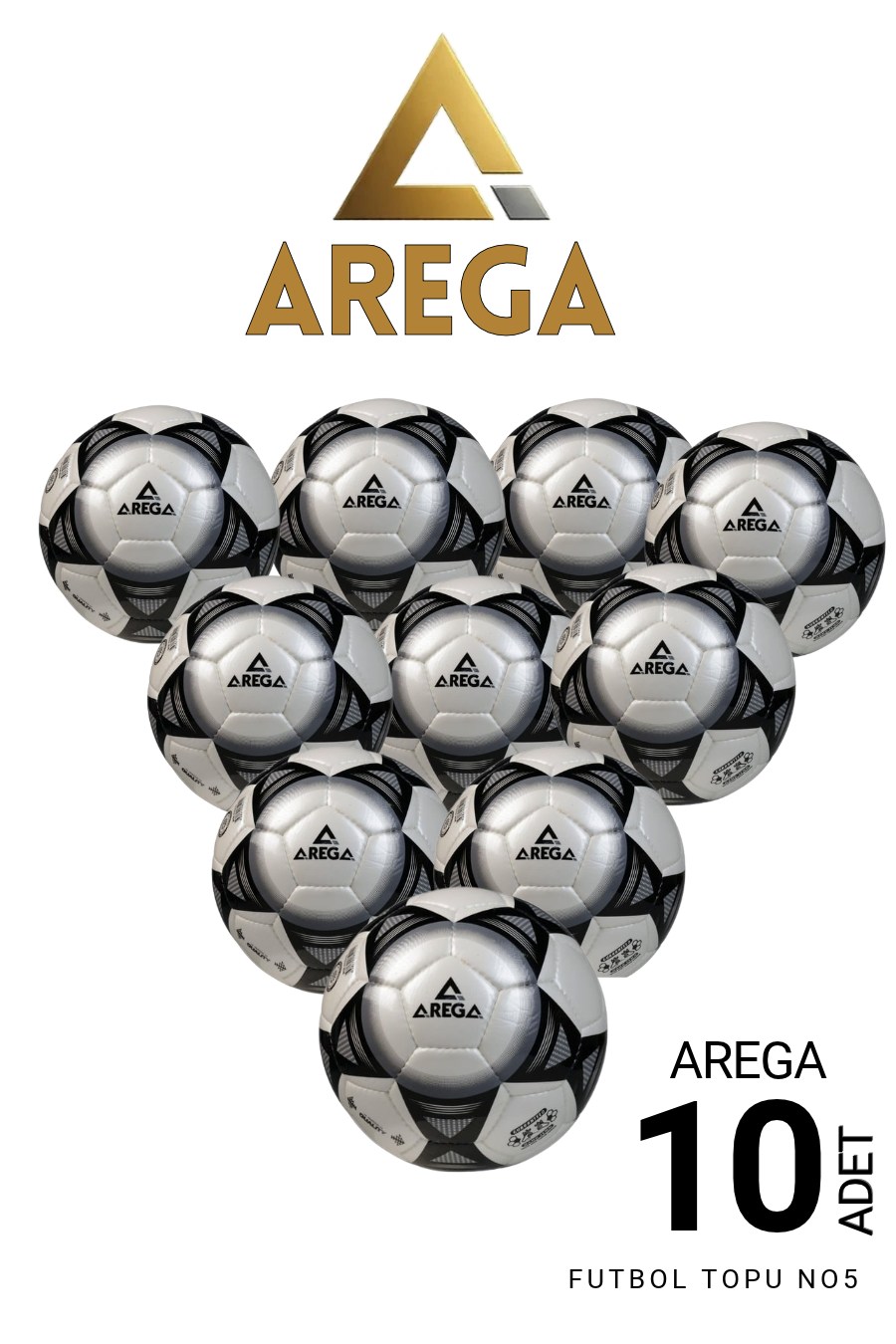 10 Adet Arega Maç Topu MSB-40552 003