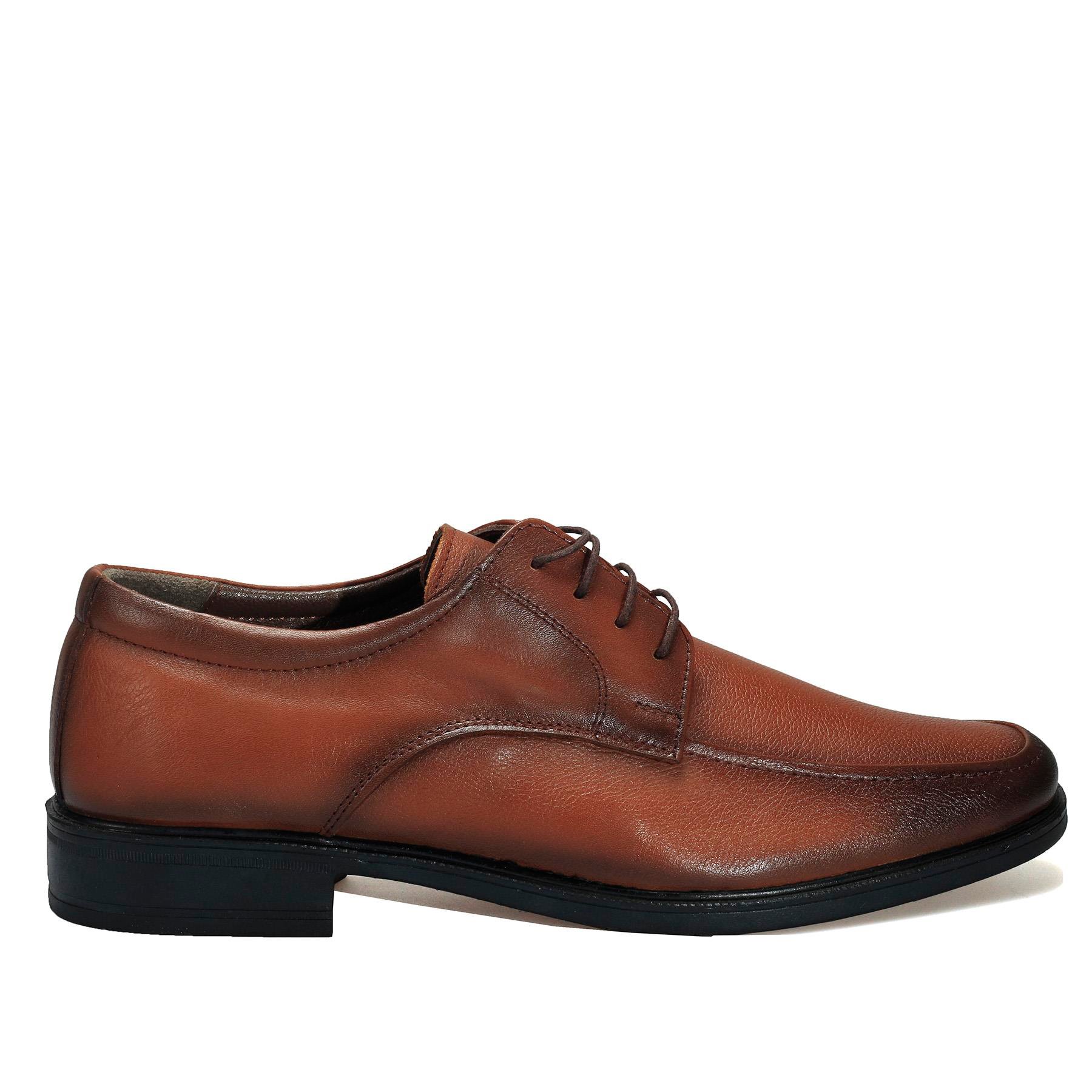 Bağcıklı Taba Klasik Erkek Deri Ayakkabı