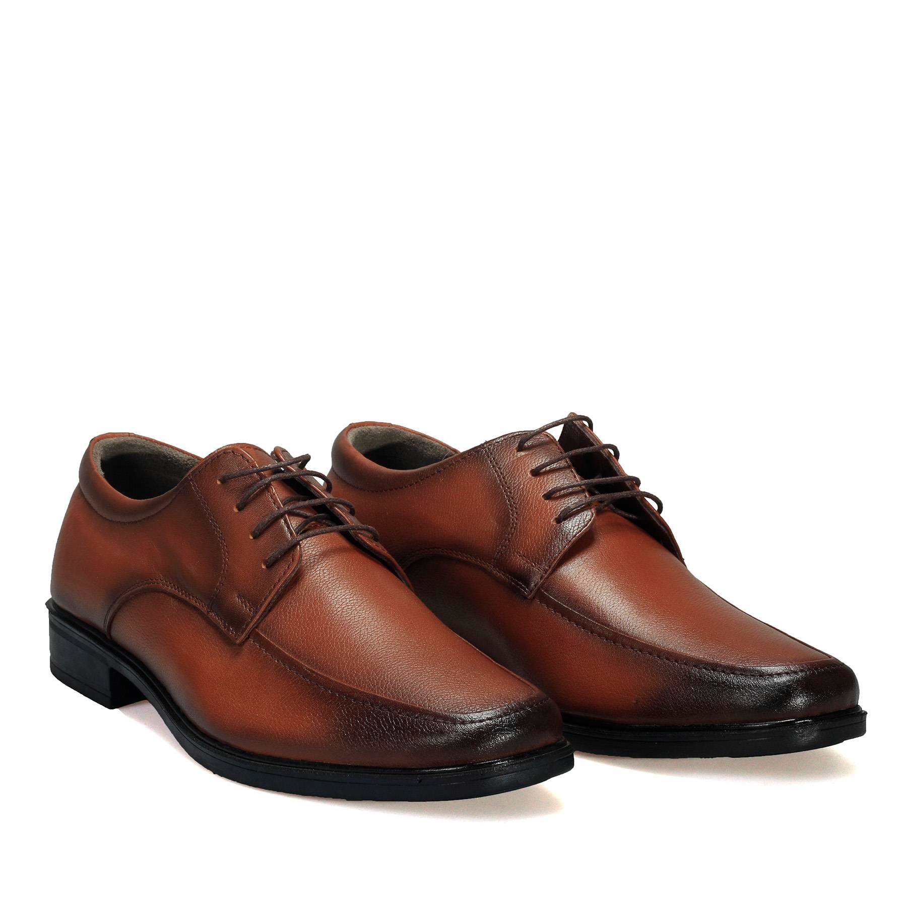 Bağcıklı Taba Klasik Erkek Deri Ayakkabı