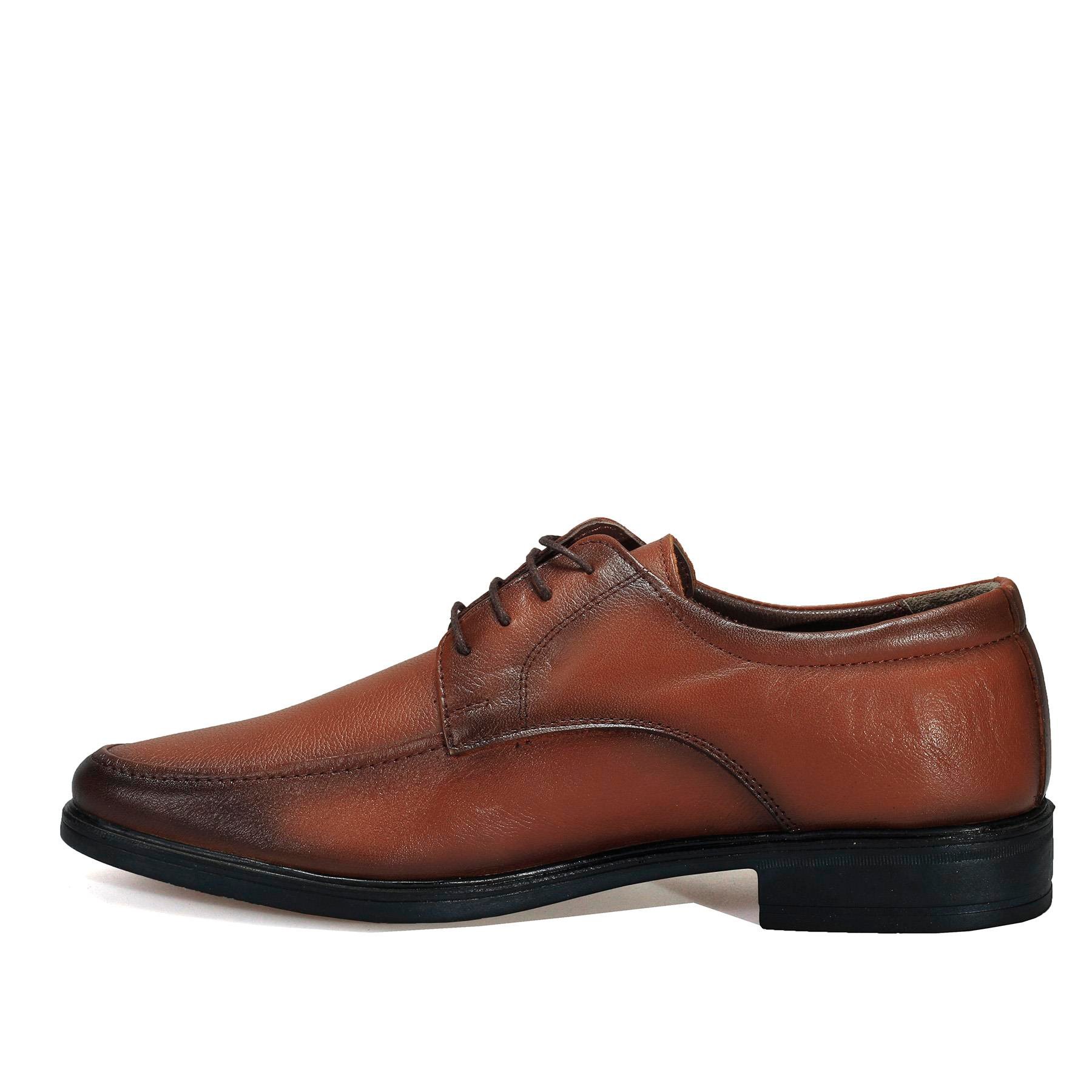 Bağcıklı Taba Klasik Erkek Deri Ayakkabı