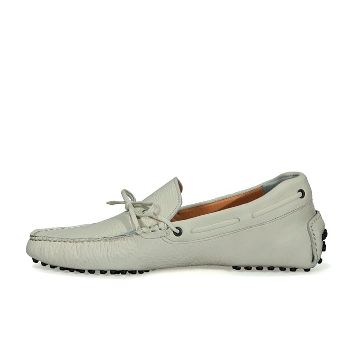 Bej Deri Loafer Erkek Ayakkabı