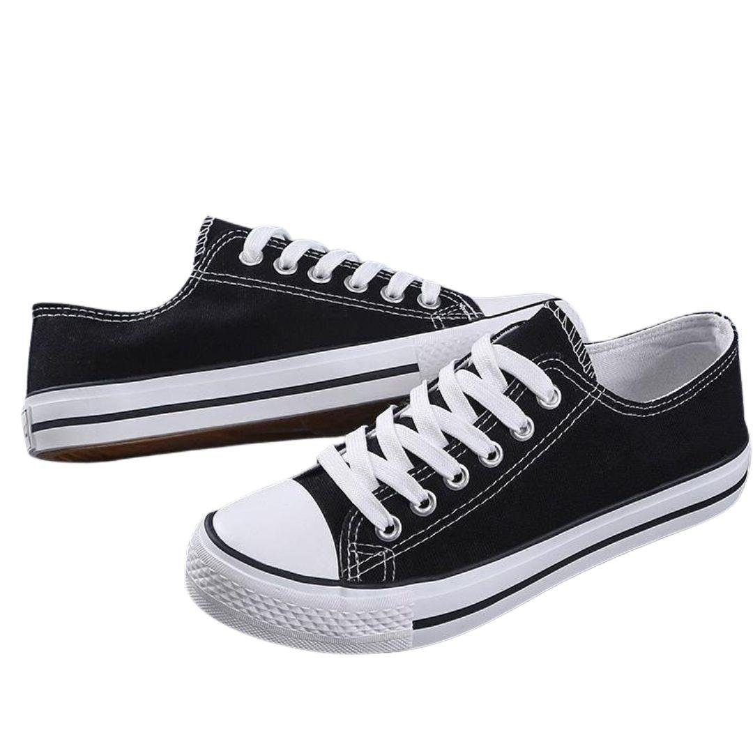 Erkek Siyah Kanvas Ayakkabı