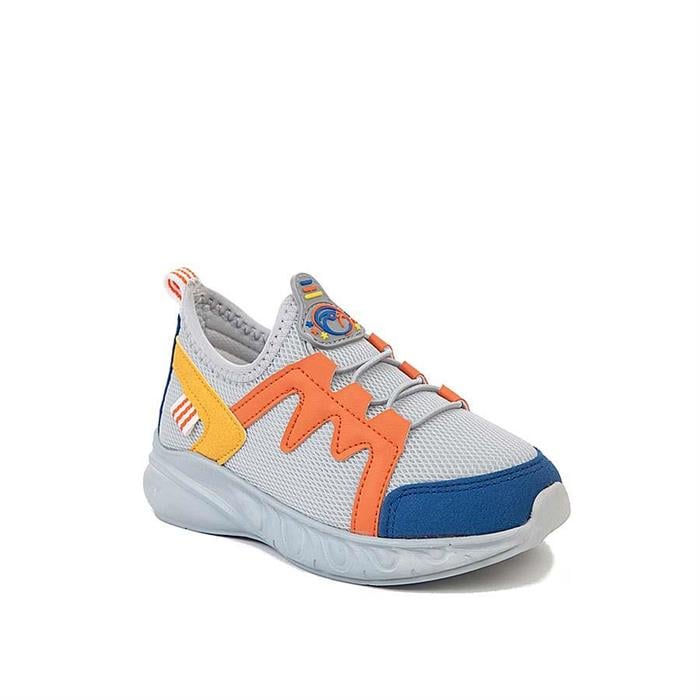 Gri Turuncu Anorak Erkek Çocuk Spor Ayakkabı