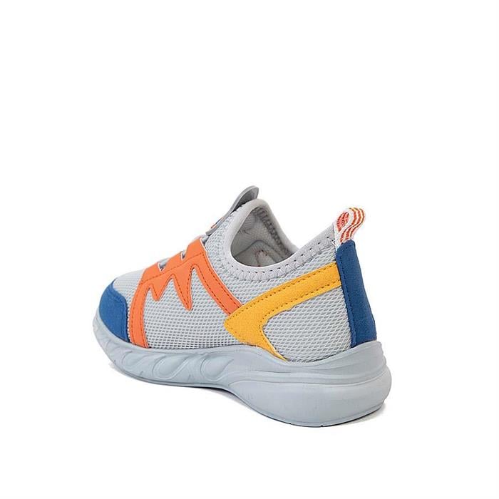 Gri Turuncu Anorak Erkek Çocuk Spor Ayakkabı