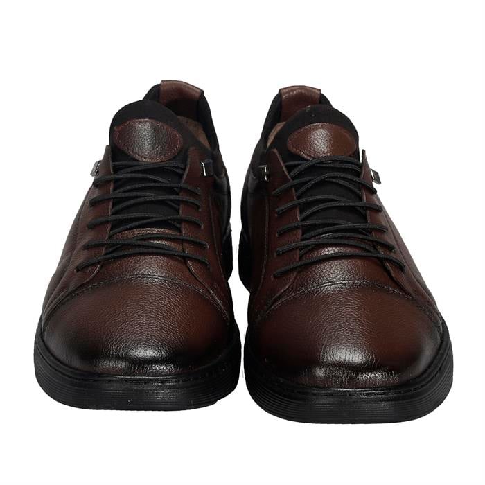 Kahverengi Casual Hakiki Deri Erkek Ayakkabı