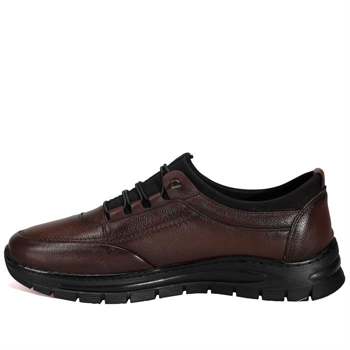 Kahverengi Casual Hakiki Deri Erkek Ayakkabı