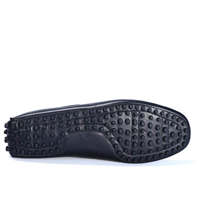 Siyah Deri Loafer Erkek Ayakkabı