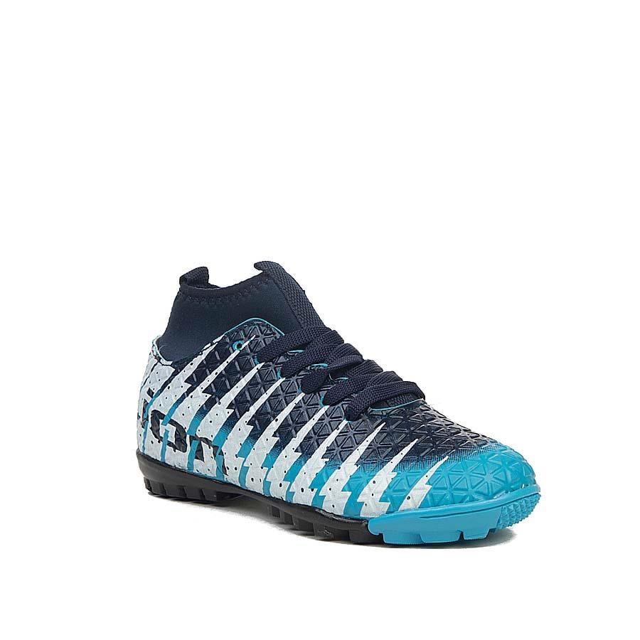 Siyah Mavi Çocuk Halısaha Spor Ayakkabı