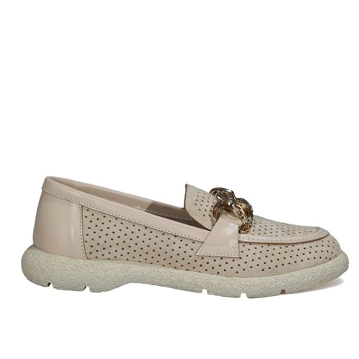 Yemeny Zincir Detaylı Nut Casual Ayakkabı-1002