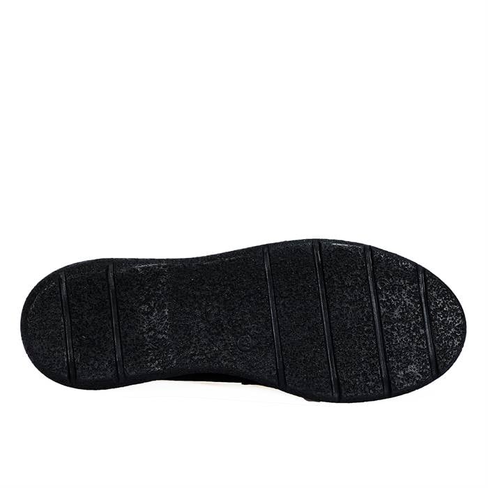 Yemeny Zincir Detaylı Siyah Casual Ayakkabı