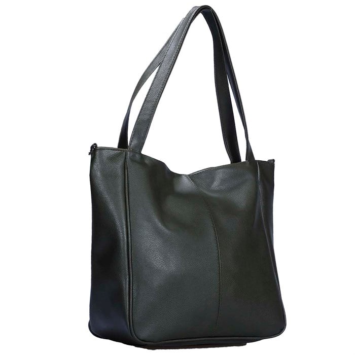 Yeşil Kadın Büyük Boy Omuz Çantası