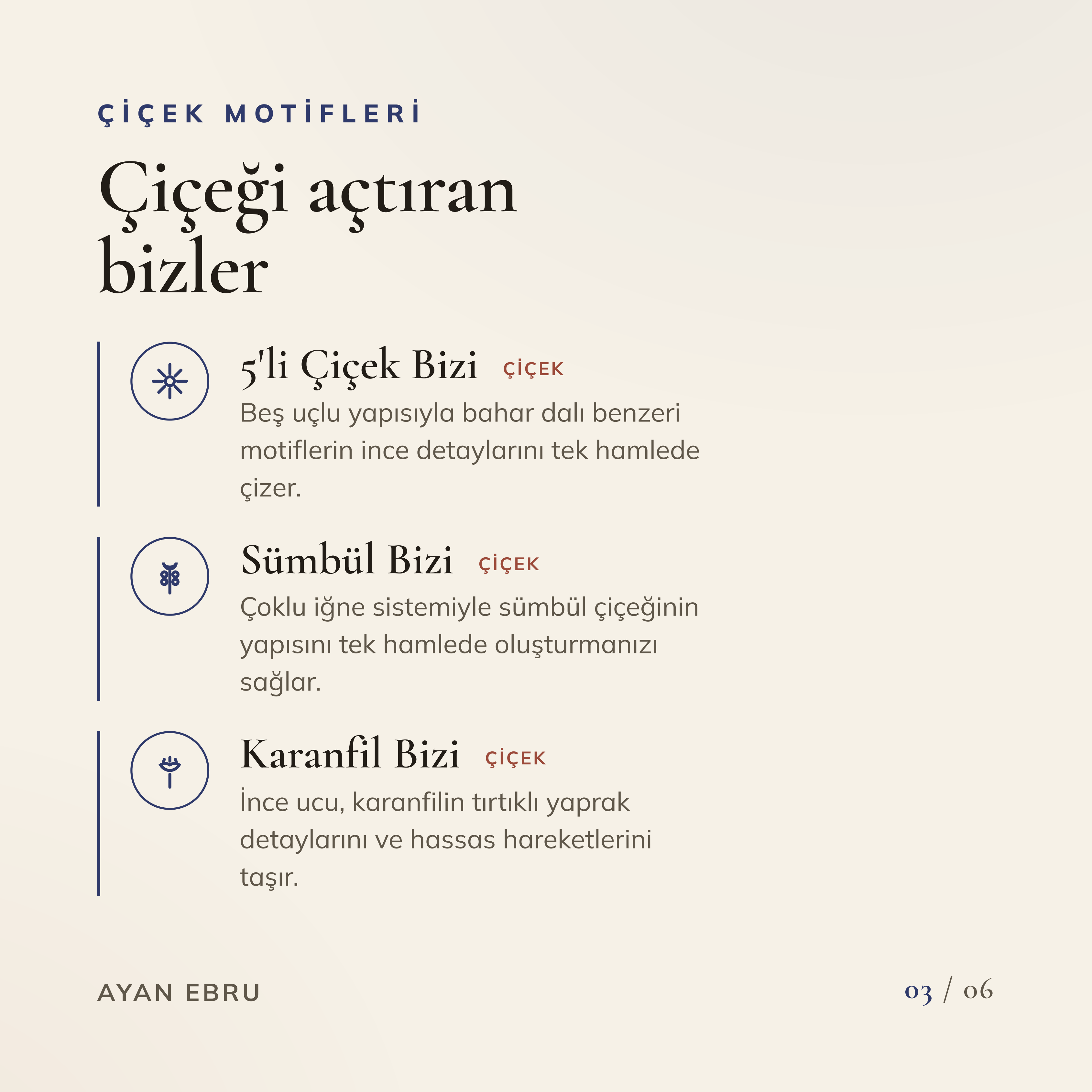 Ayan Ebru Çiçek Bizi Seti