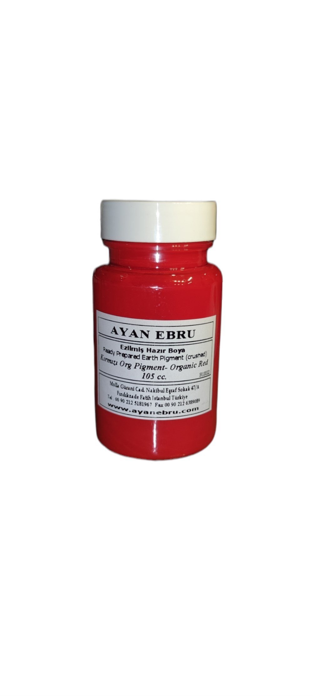 Kırmızı Pigment Organik 105c. 