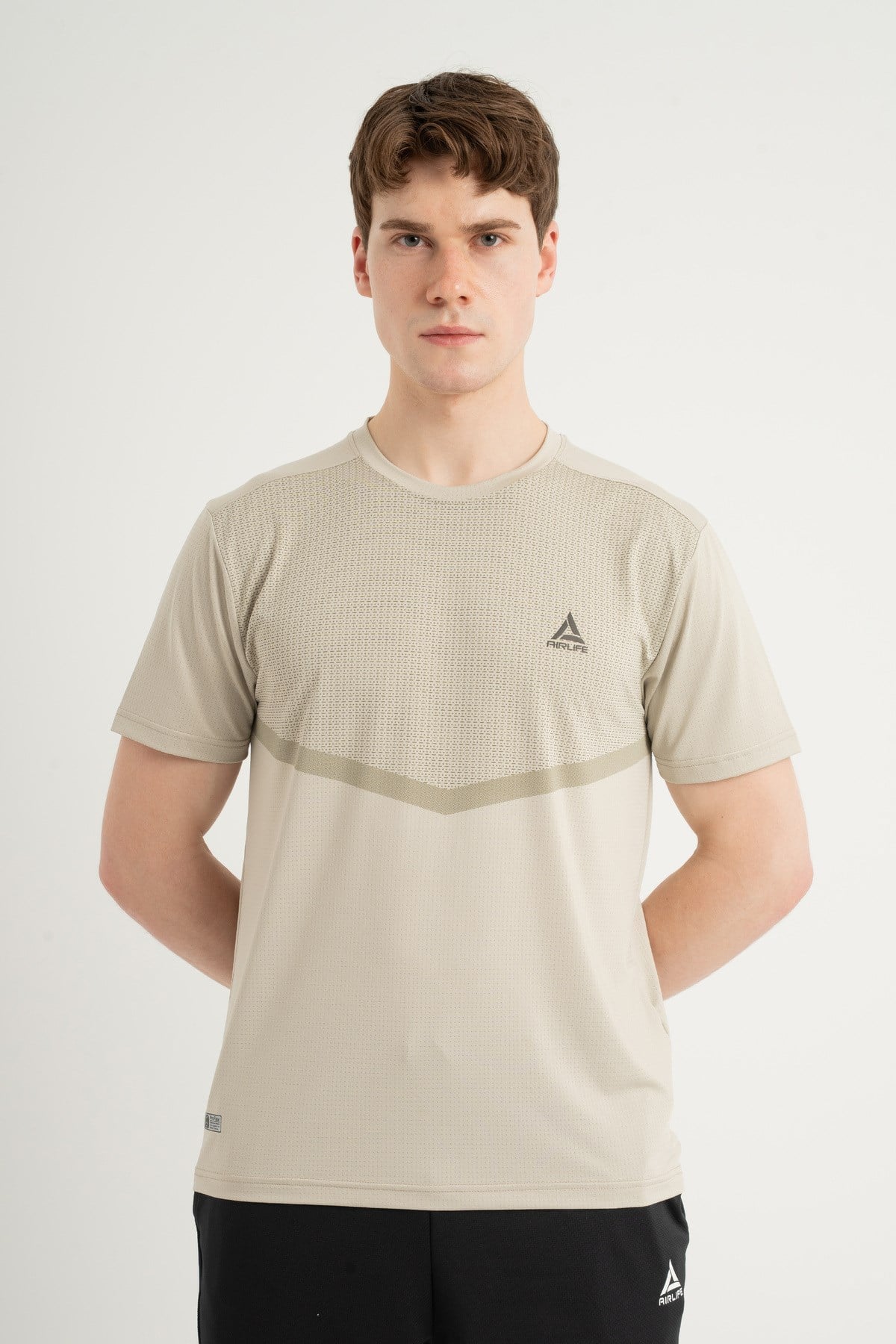 Aırlife 190053-M.02-H Erkek Tişörtü Khaki