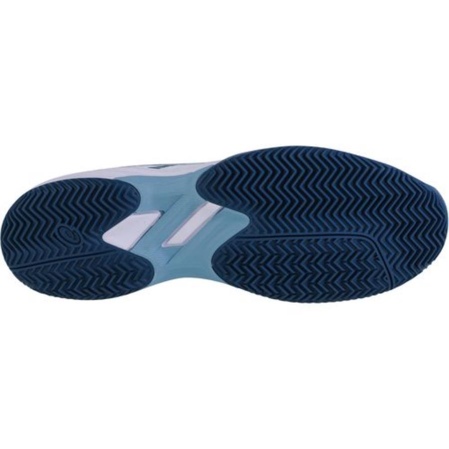 Asics Gel-Game 9 Clay/OC Beyaz-Yeşil Erkek Tenis