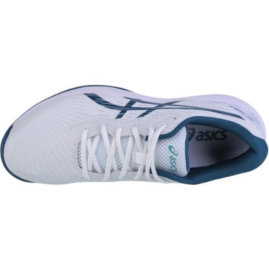 Asics Gel-Game 9 Clay/OC Beyaz-Yeşil Erkek Tenis