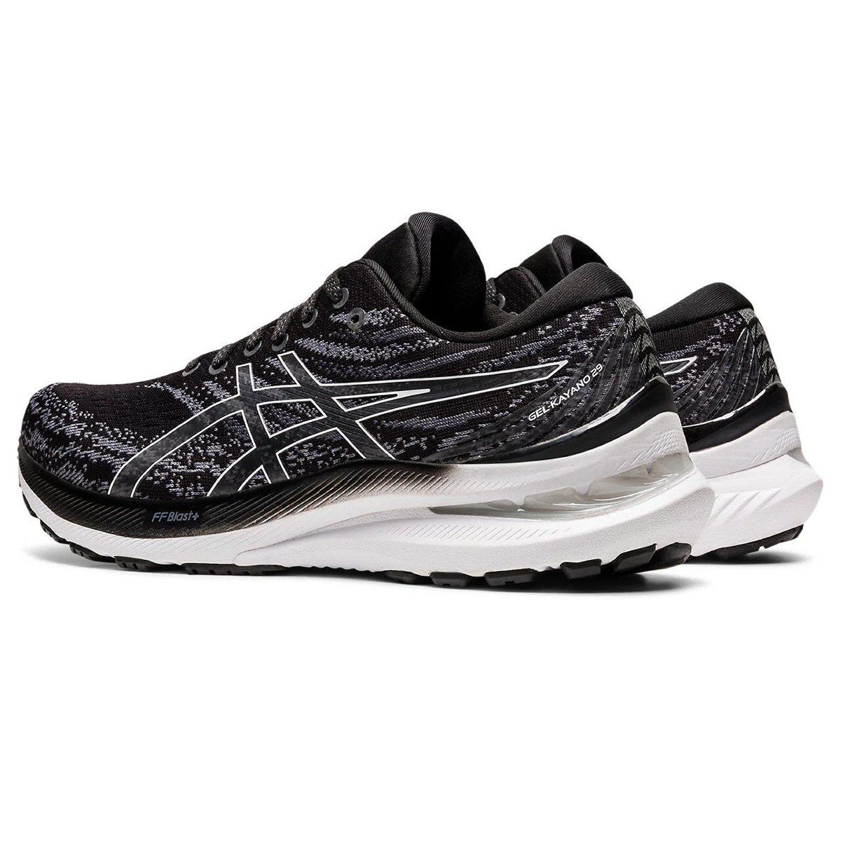 Asics Gel-Kayano 29 Kadın Siyah-Gri Koşu Ayakkabı