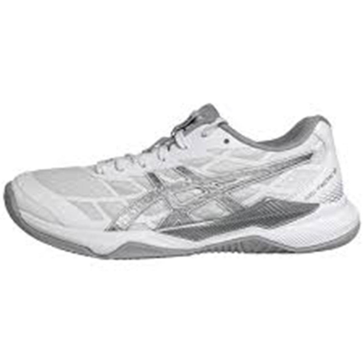 Asics Gel-Tactic 12 Beyaz-Gümüş Kadın Voleybol
