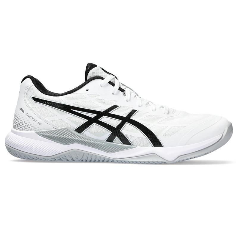 Asics Gel-Tactic 12 Beyaz-Siyah Erkek Tenis