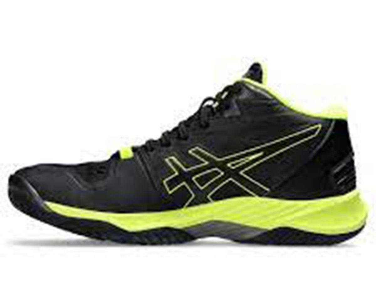 Asics Sky Elite FF MT Siyah-Sarı Erkek Voleybol Ayakkabısı