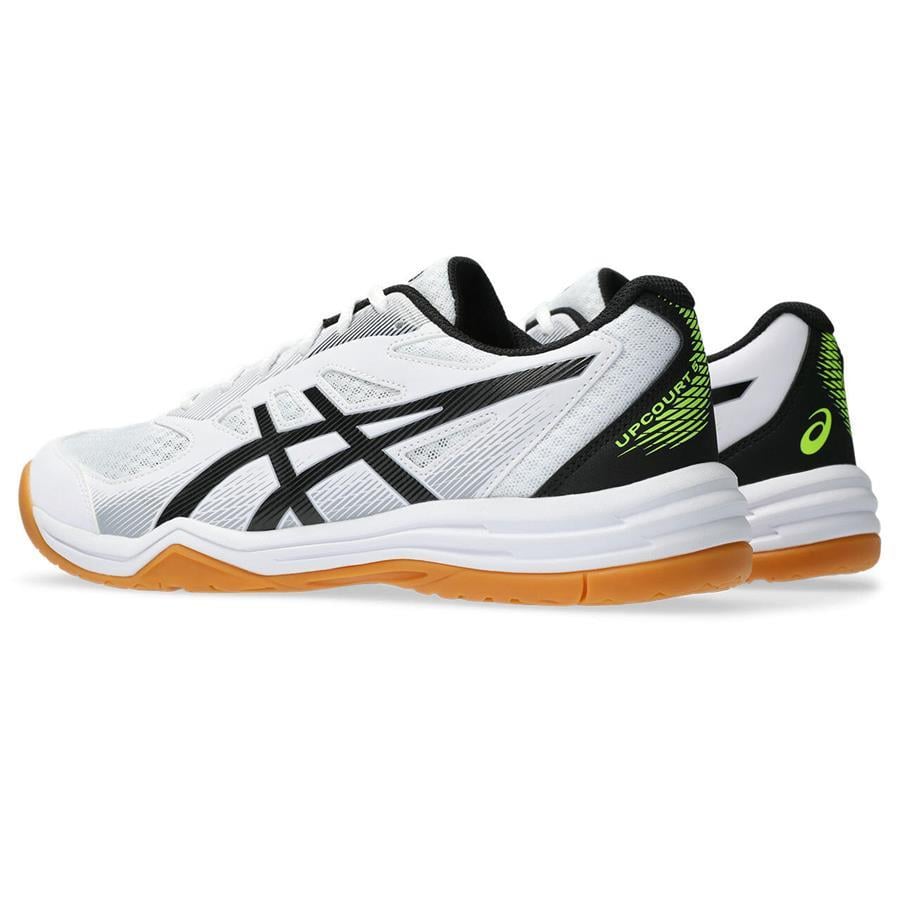 Asics Upcourt 5 Erkek Siyah-Beyaz Voleybol