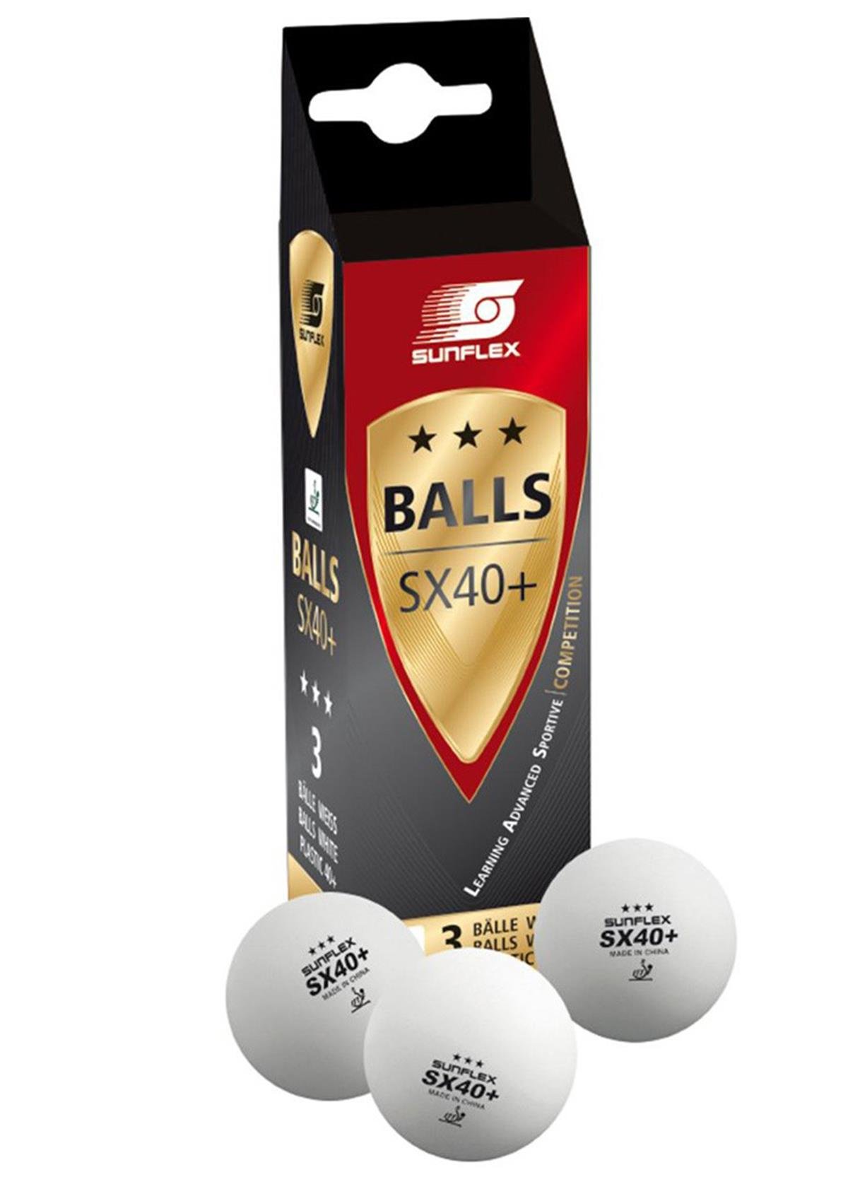 Butterfly TT-BAL 40+3 lü ITTF Masa Tenisi Maç Topu