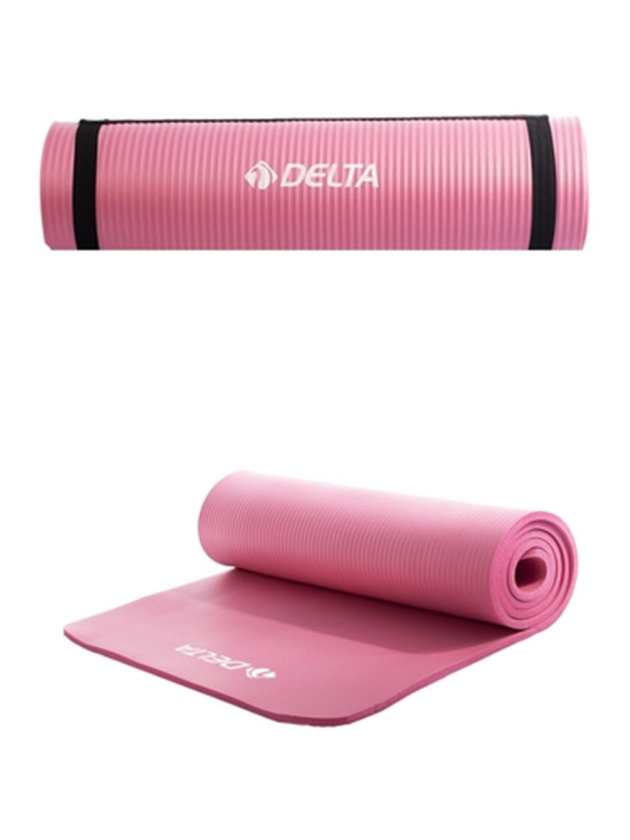 Delta Pilates Minderi-Yoga Matı 180x60cm16mm-Pembe