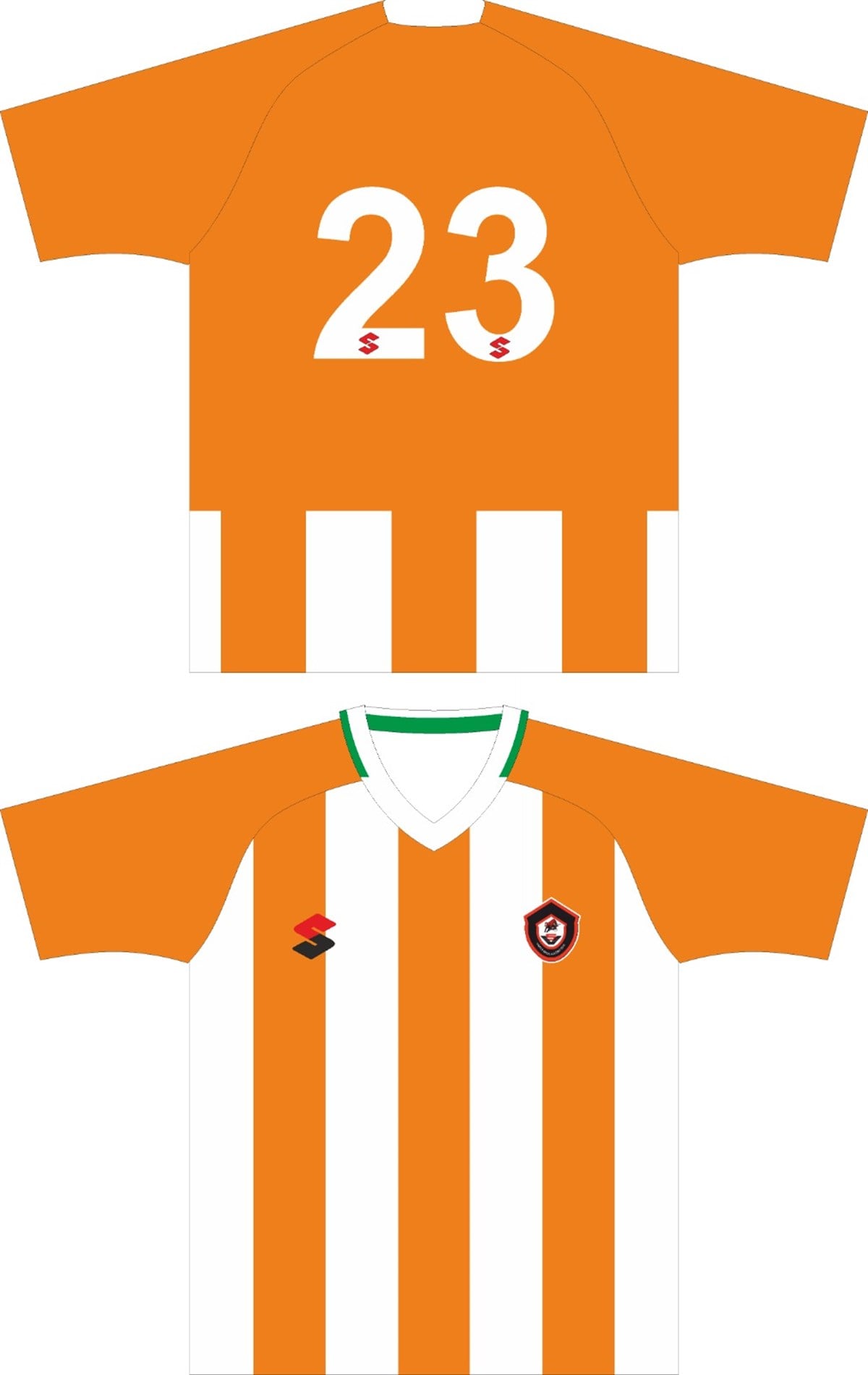 Dijital Futbol Forma Takımı Özel Üretim