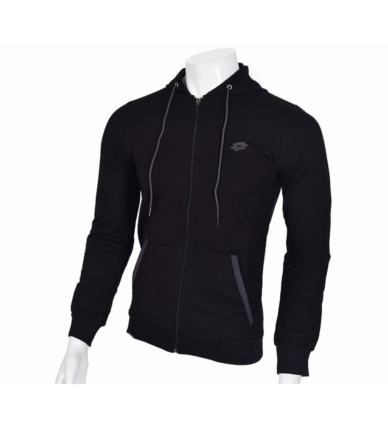 Lotto Detroit R1909 Sweat Kapuşonlu - Siyah