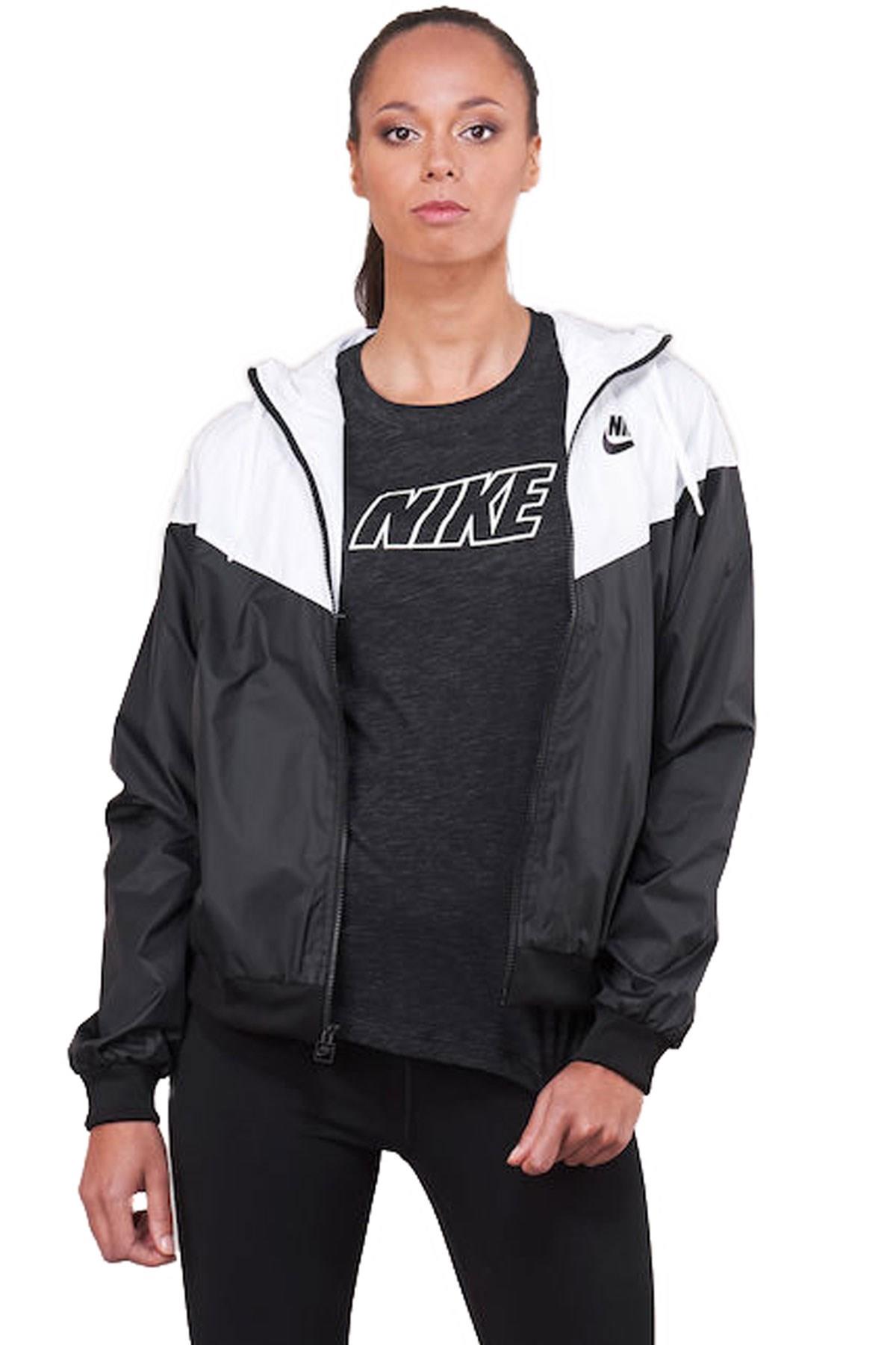 Nike AR3092-010 Windrunner Kapüşonlu Kadın Mont