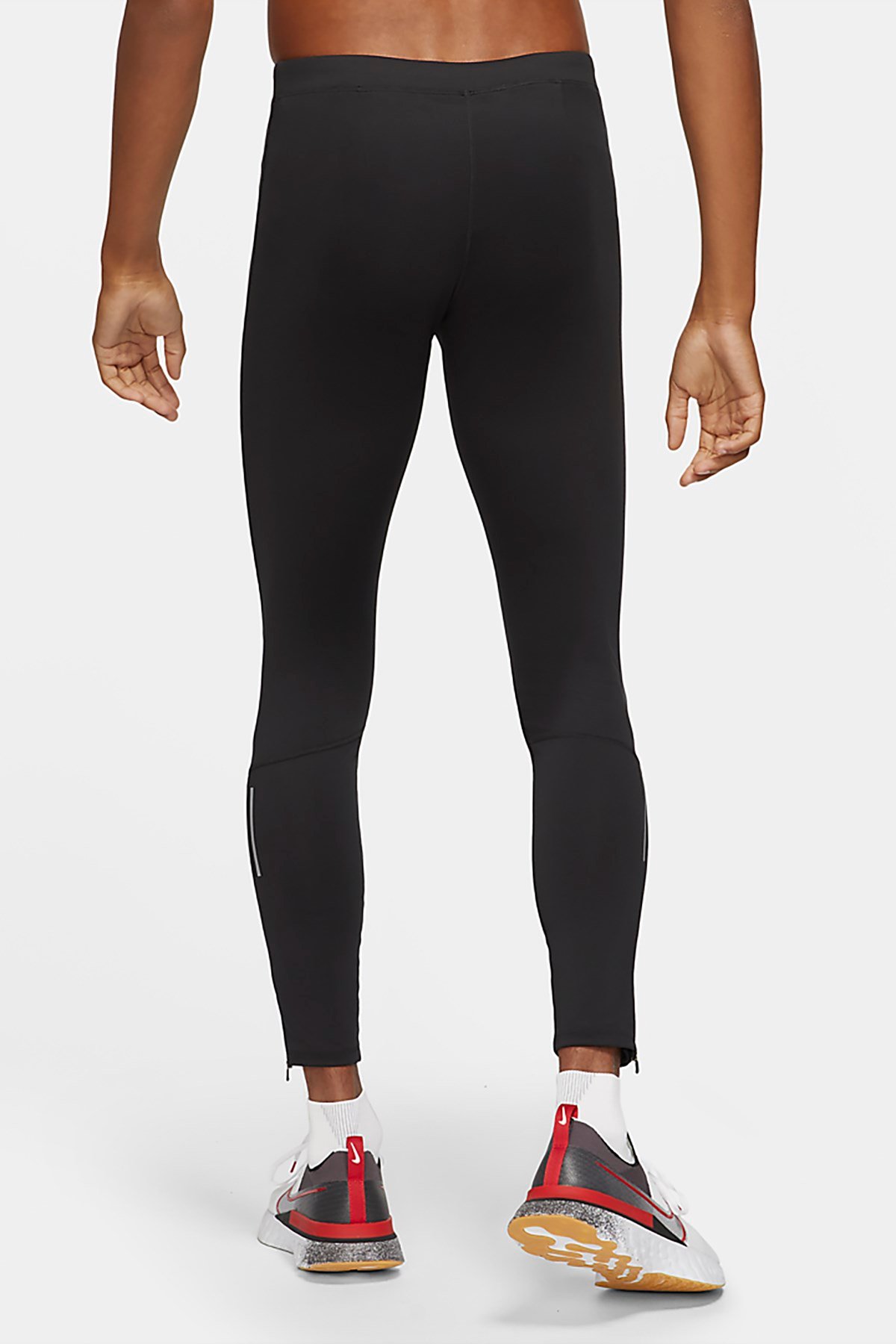 Nike CZ8830-010 Df Chllgr Tight Erkek Koşu  Tayt 