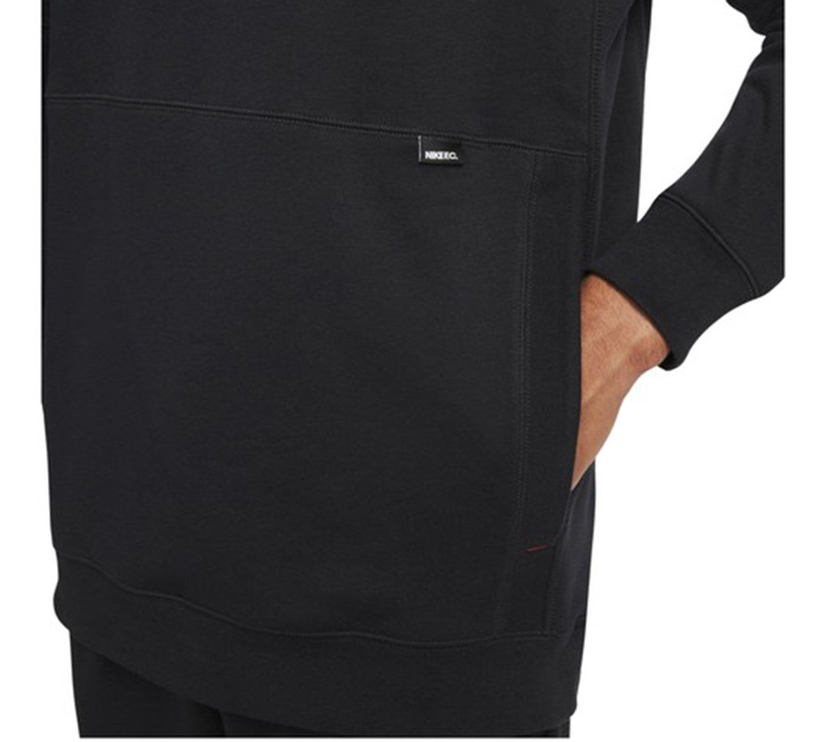 Nike DC9024-010 Fleece Soccer Kapüşonlu Sweatshirt