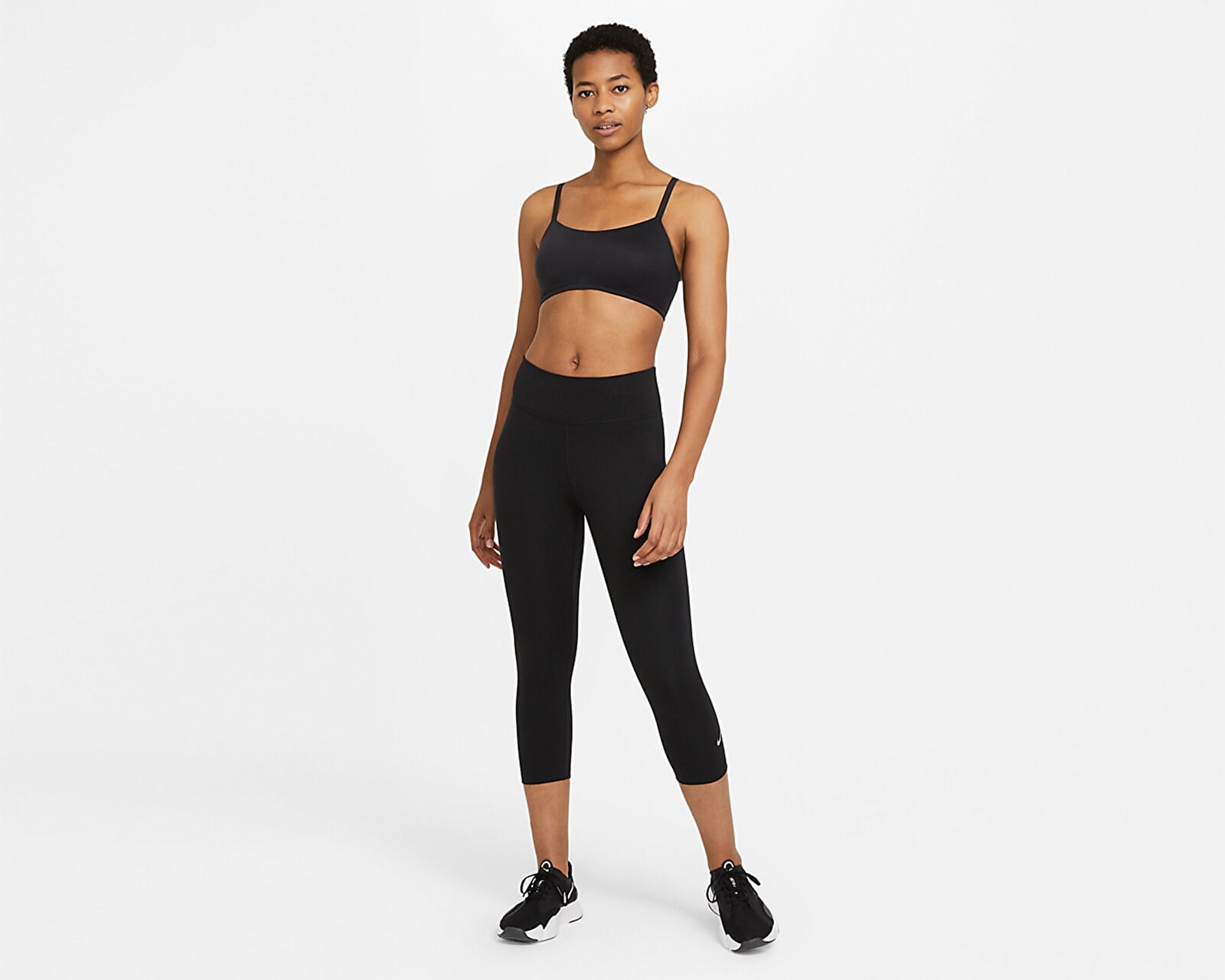 Nike DD0245-010 One Normal Belli Kadın Kapri Taytı