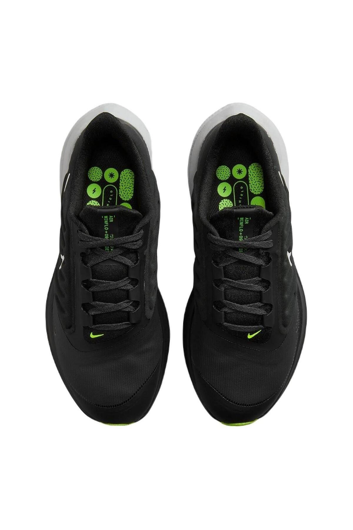 Nike DM1104-001 Air Winflo 9 Shield Siyah Koşu Kad