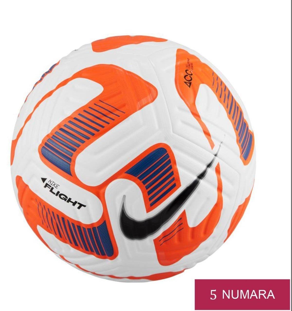 Nike DN3595-100 Flight Futbol Topu No 5 Turuncu