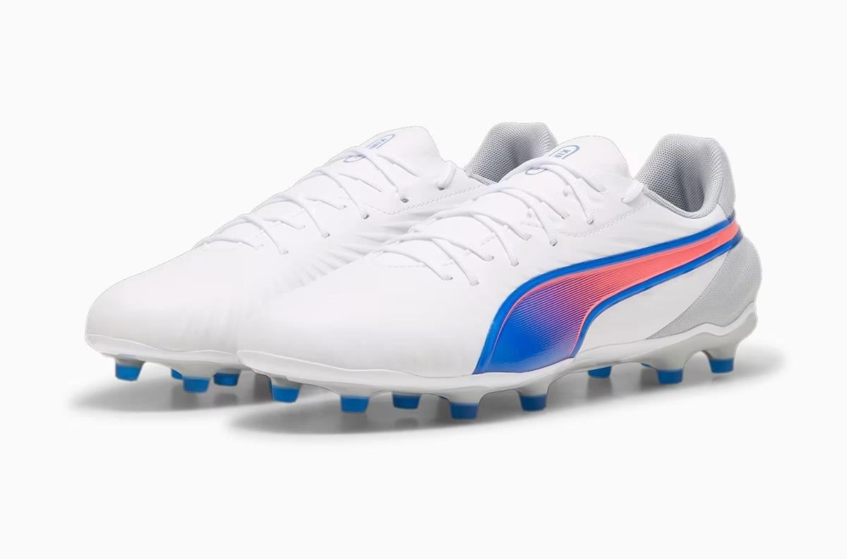 Puma 10786302 King Match FG/AG Krampon-White