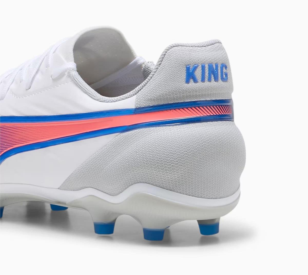 Puma 10786302 King Match FG/AG Krampon-White