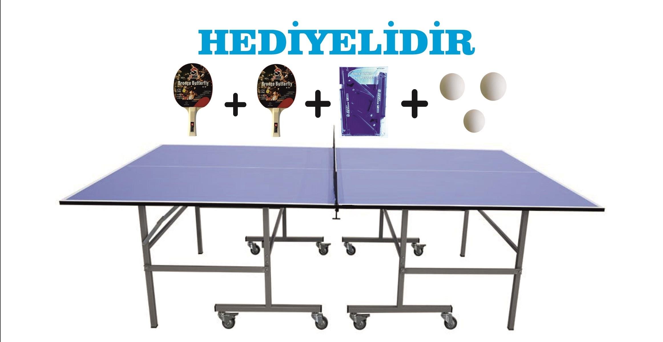 Seftil 16mm M.Tenisi Masası İç Mekan(2 Raket+File)