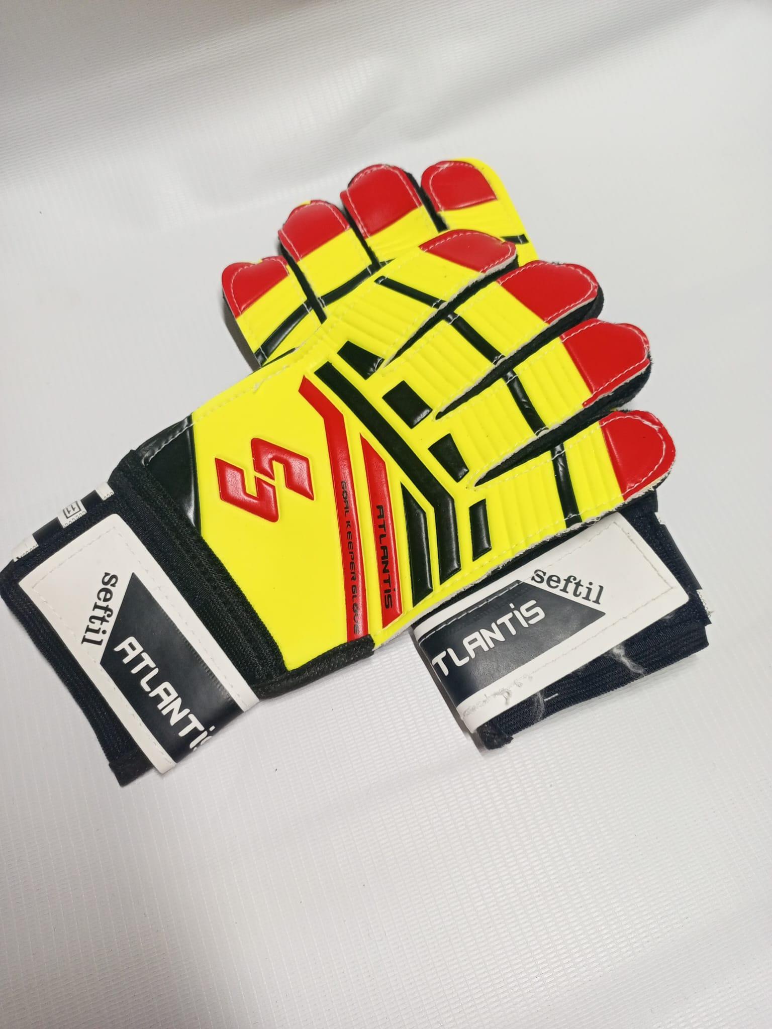 Seftil Atlantis Kaleci Eldiveni Sarı-Kırmızı