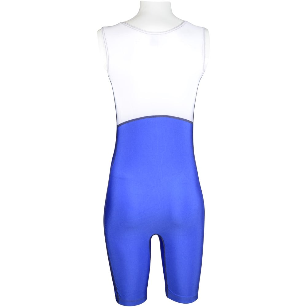 Seftil Bayan Baskılı Güreş Mayosu 535 Mavi