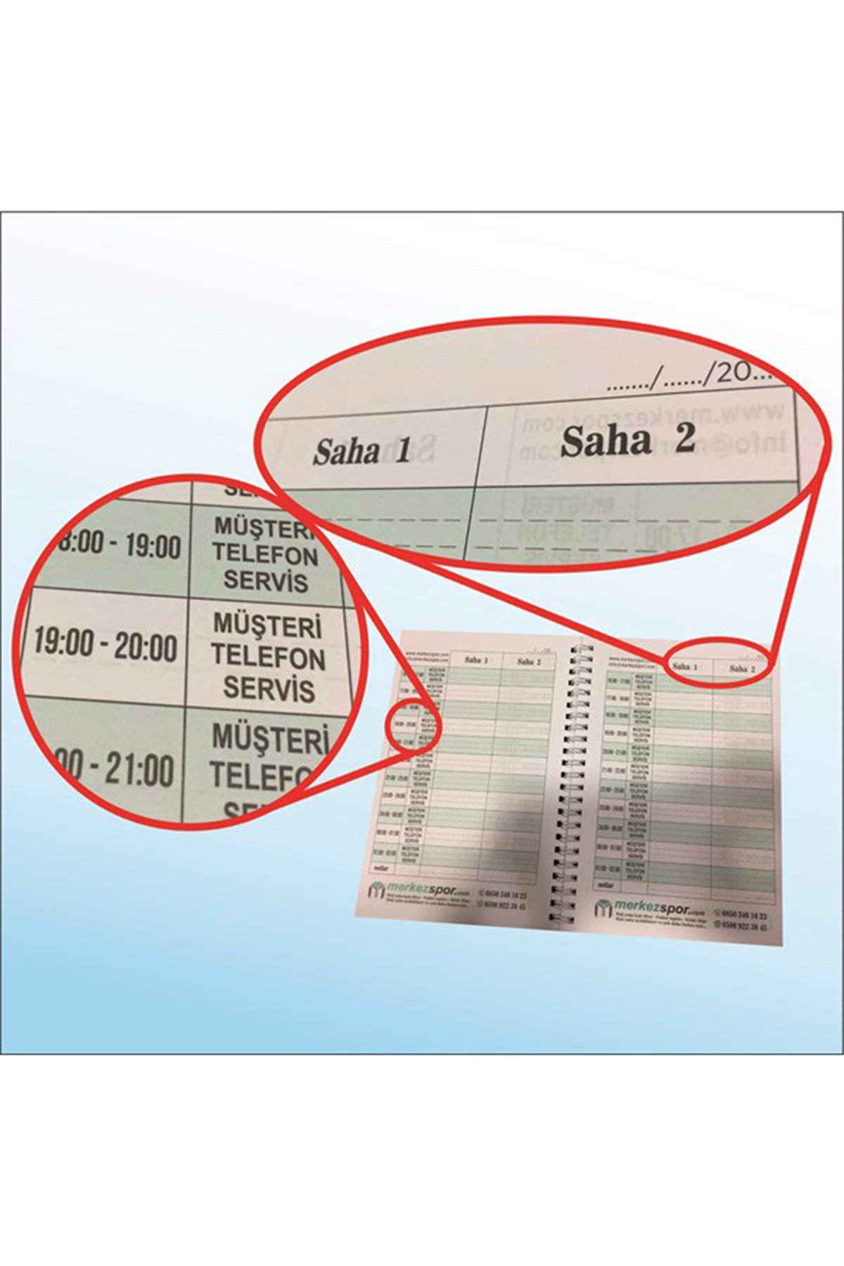 Seftil Halı Saha Maç Defteri