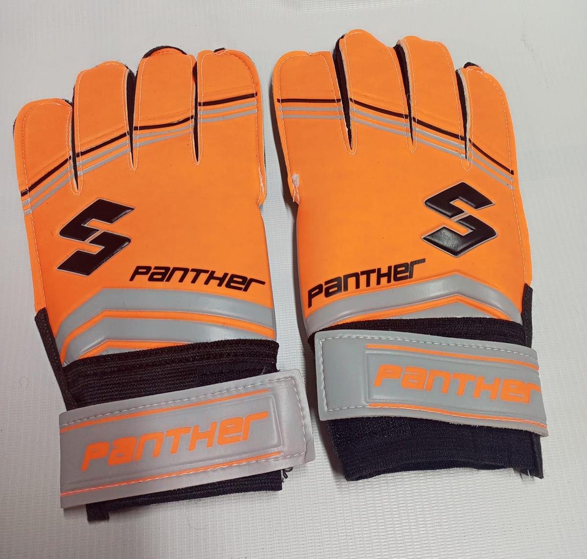 Seftil Panther Kaleci Eldiveni Turuncu-Gri