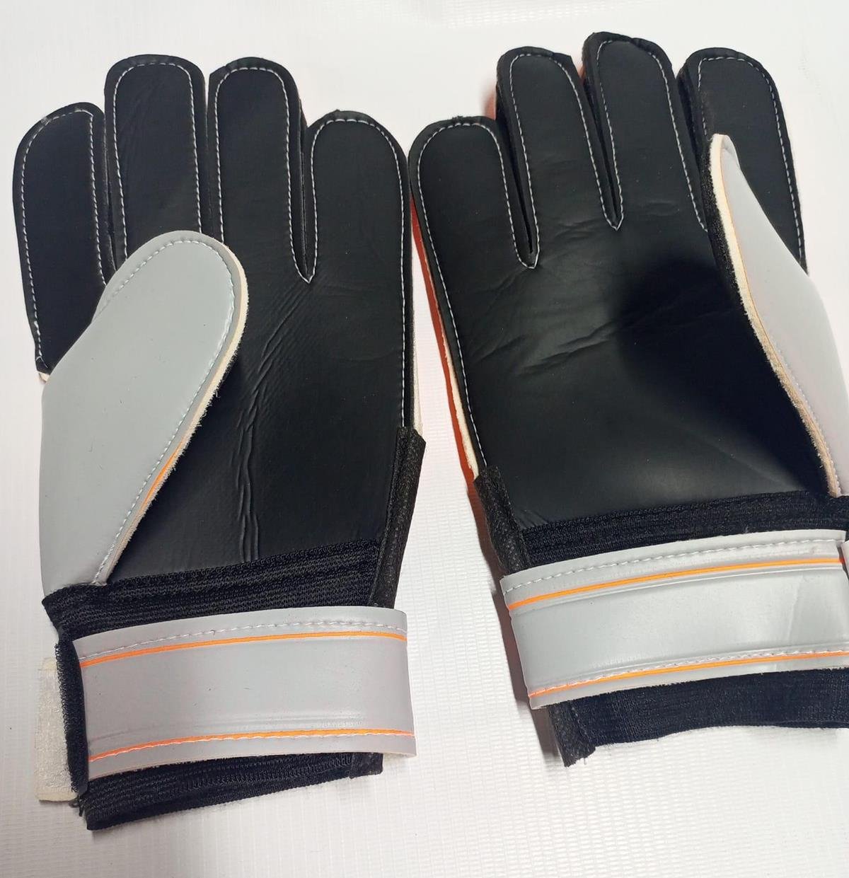 Seftil Panther Kaleci Eldiveni Turuncu-Gri