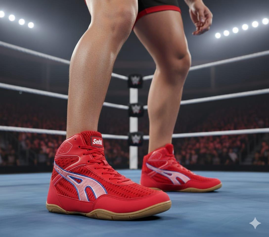 Seftil S0092-KB Kırmızı Sublex Güreş Ayakkabısı