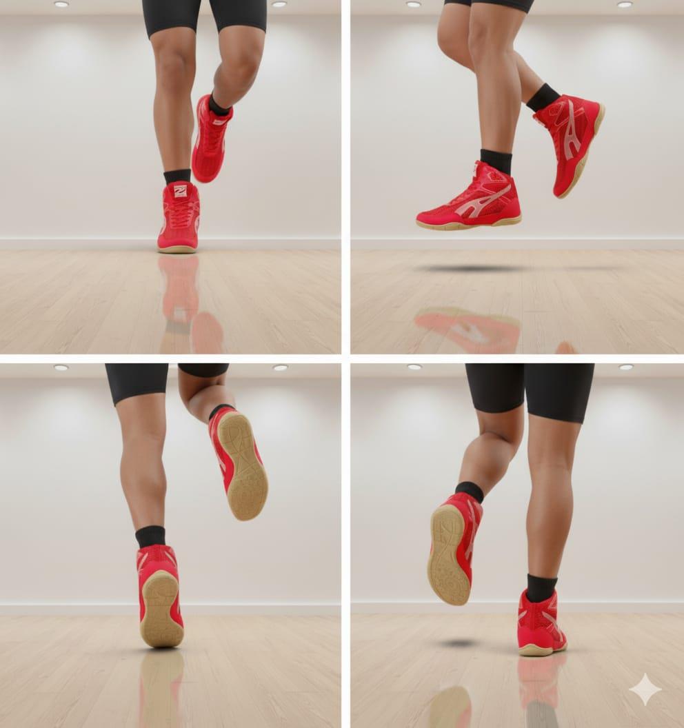 Seftil S0092-KB Kırmızı Sublex Güreş Ayakkabısı